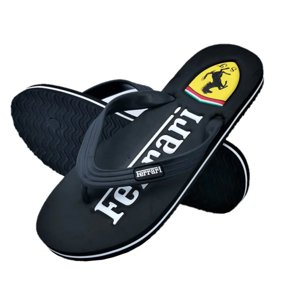 Чоловічі В'єтнамки Капці FERRARI Шльопанці Чорні Шльопанці (розміри: 41,42,43) Дніпро