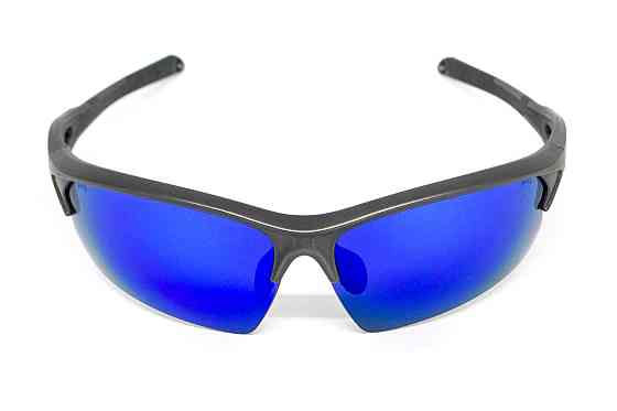 Окуляри захисні Venture Gear MontEagle GunMetal (ice blue mirror) Anti-Fog, дзеркальні сині Запоріжжя