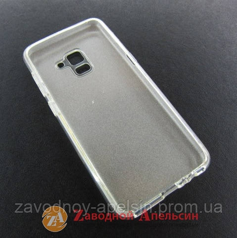 Samsung A8 A530 чохол блискітки Shining silver Одеса - фото 2