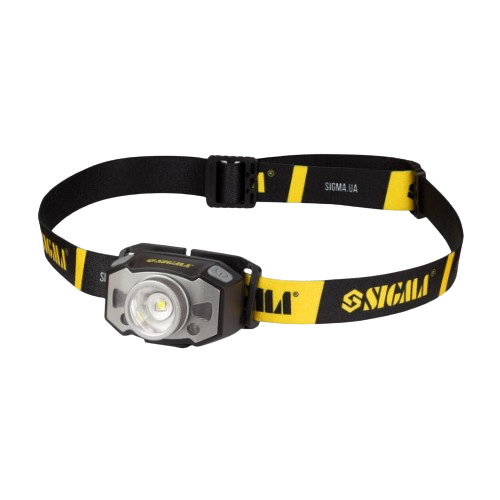 Ліхтарик LED налобний акумуляторний 300Lm 1200mAh з сенсором і фокусуванням SIGMA Житомир - изображение 2