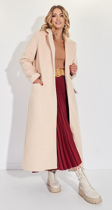 Пальто Лама длинное (48) Киев - изображение 4