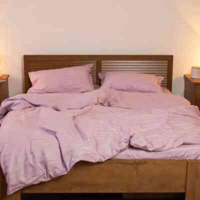 Постільна білизна Tiare 71 Сатин Страйп Кольоровий полуторний (71_Stripe_pl) Вінниця