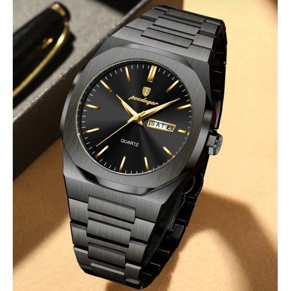 Годинник чоловічий наручний Poedagar Amrest Чорний Вінниця - фото 4