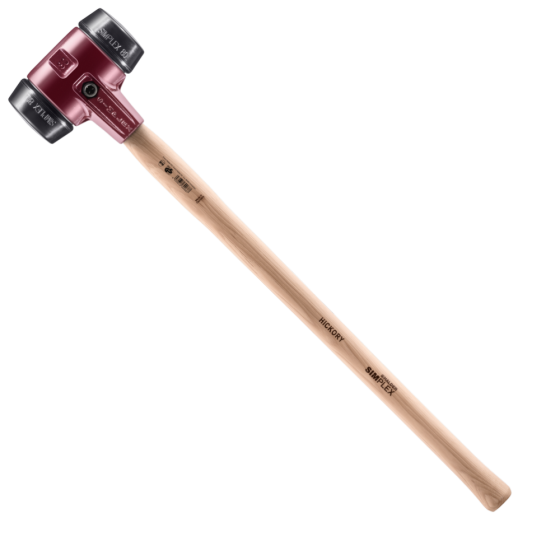 Кувалда HALDER Simplex 3002 насадки із чорної гуми Одеса