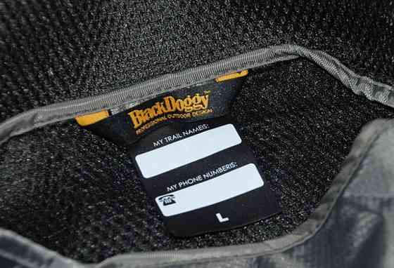 Куртка дощовик для собак BlackDoggy (Блекдоги) VC-JK12012 L, Синій Запоріжжя