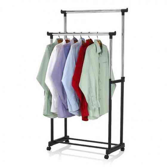 Вішалка для одягу Double-Pole MINI 720-1300х450х1000-1600 мм BN-80 Київ