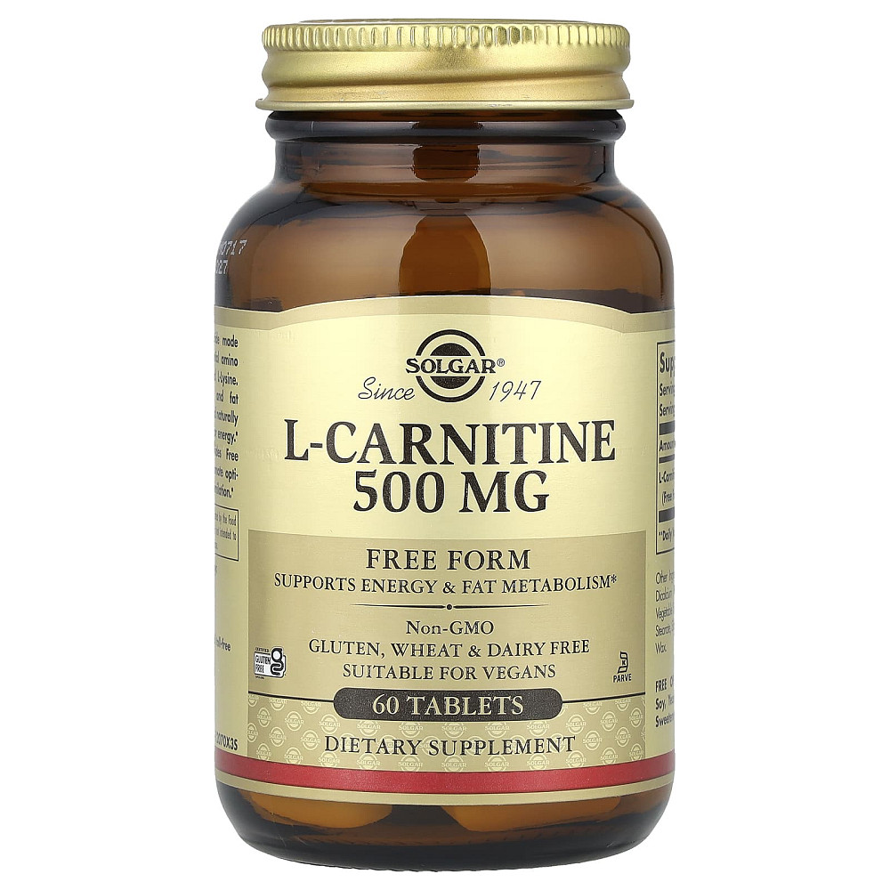 L-карнитин (L-Carnitine) 500 мг 60 таблеток Киев - изображение 1