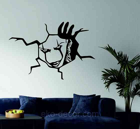 Декоративное настенное Панно «Клоун» Декор на стену Киев