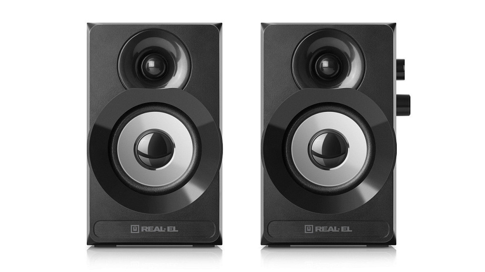 Акустична система REAL-EL S-217 Black Чорний Харьков - изображение 2