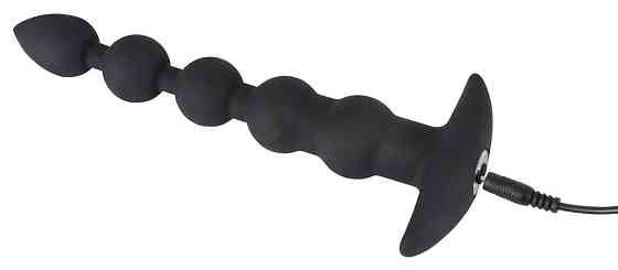Анальный стимулятор - Black Velvets Rechargeable Beads Sex Aura Киев