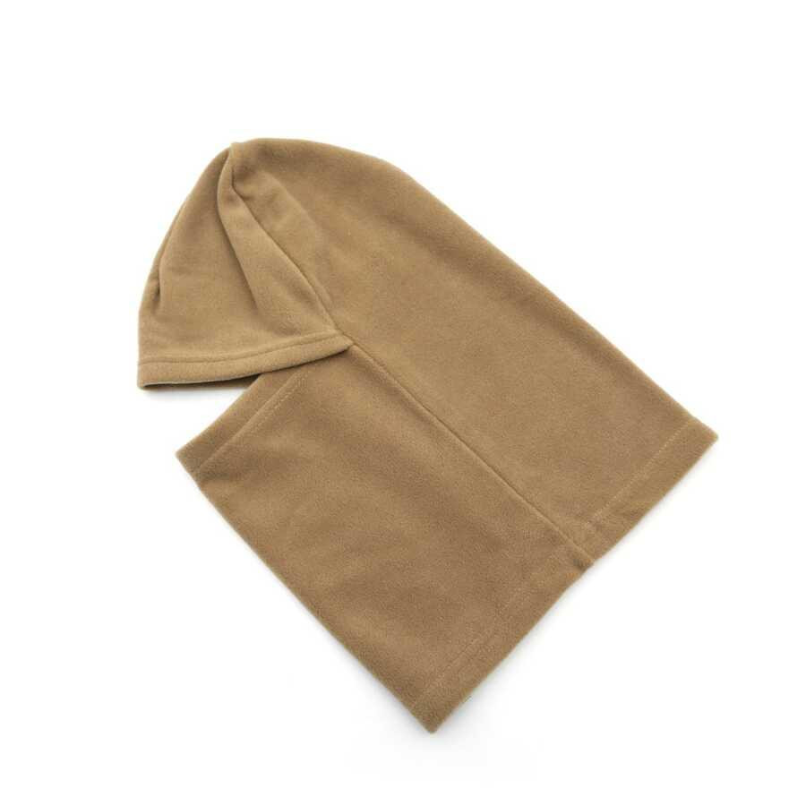 Тепла тактична бежева шапка, зимова армійська флісова балаклава для армії зсу для воєнних Кам'янець-Подільський - фото 1