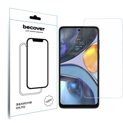Скло захисне BeCover Motorola Moto E32s 3D Crystal Clear Glass (709734) Вінниця - фото 1