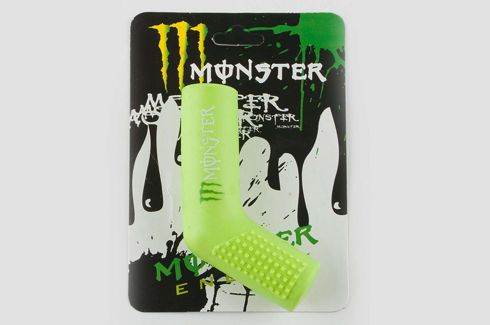 Гумка заводної ніжки MONSTER ENERGY (універсальна, зелена) XJB Київ - фото 1