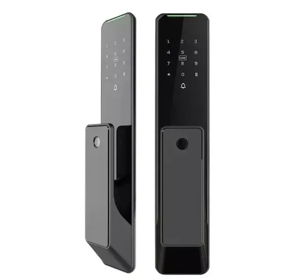 Умный дверной биометрический замок SEVEN LOCK SL-7775BF black Киев - изображение 9