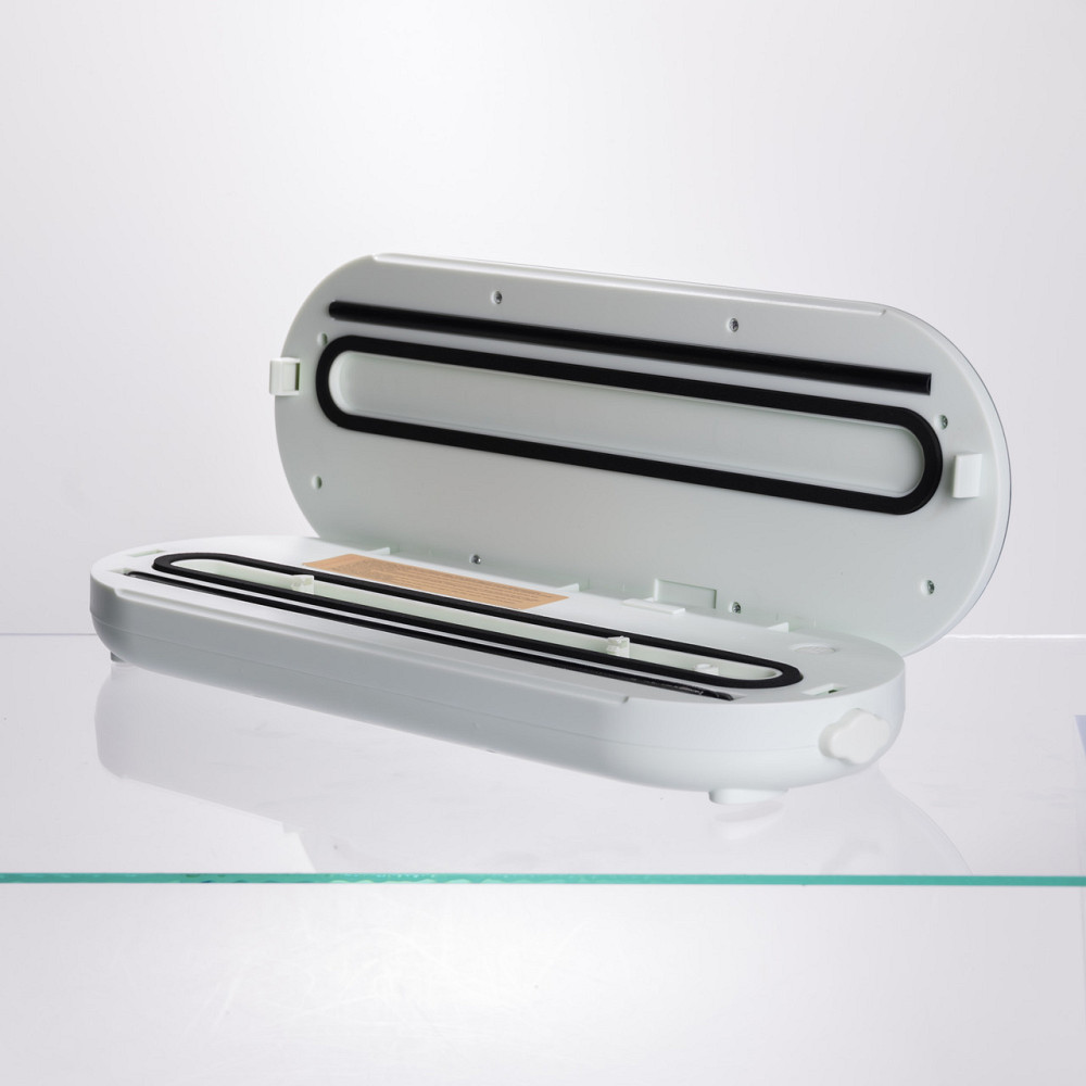 Вакууматор побутовий для сухих та вологих продуктів 90 Вт сенсорний вакуумний пакувальник + 10 пакетів HP-11-16 Коломия - фото 3