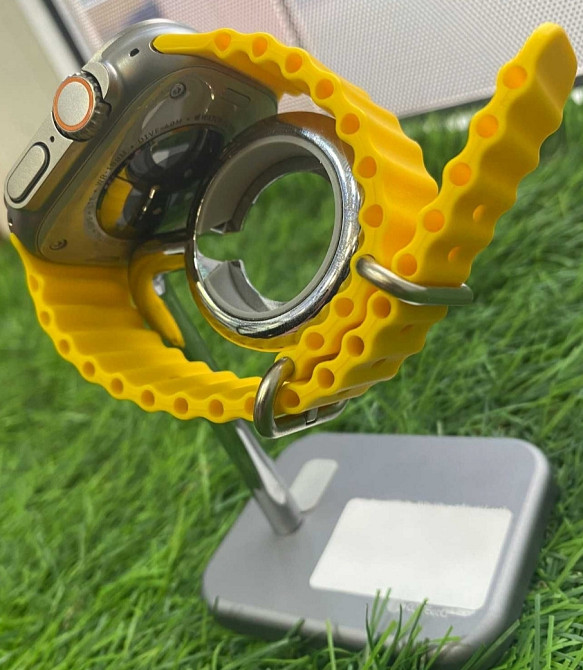 Apple Watch Ultra GPS + Cellular 49mm Titanium Case with Yellow Ocean Band Київ - фото 7