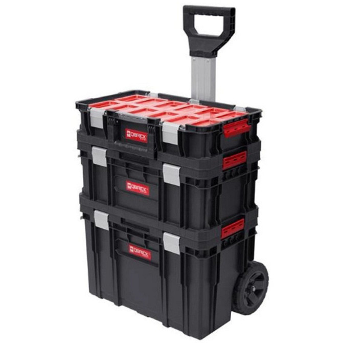 Комплект ящиків для інструментів Qbrick System TWO Set Alu Vario (5901238259800) Київ - фото 1
