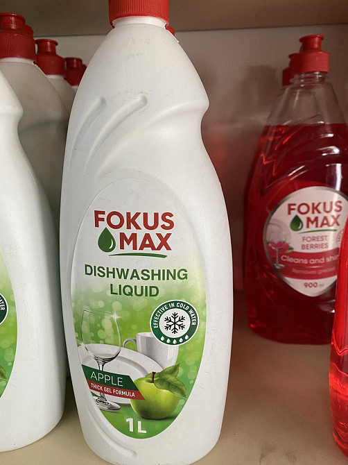 🧽 Засіб для миття посуду Fokus Max Apple, 1 л Київ - фото 1