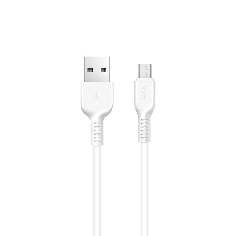 Провод Hoco X20 microUSB 3m White Київ - фото 1
