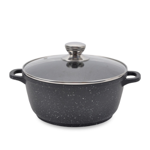 Каструля 1,7л скляна кришка MR-4218 Maestro Житомир - изображение 1