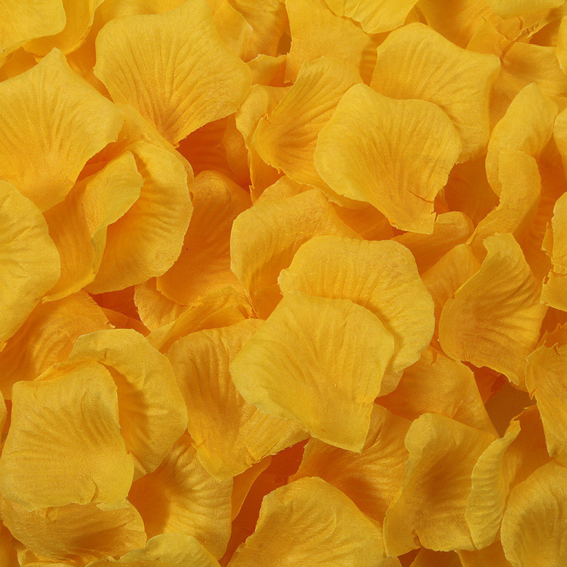 Пелюстки троянд штучні 100 штук 45 на 45 мм помаранчевий Київ - фото 2