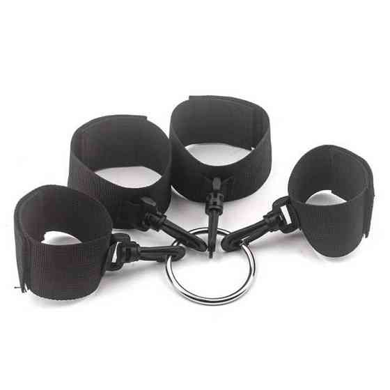 БДСМ фіксатори рук і ніг - Чорний - Садо-мазо Вінниця