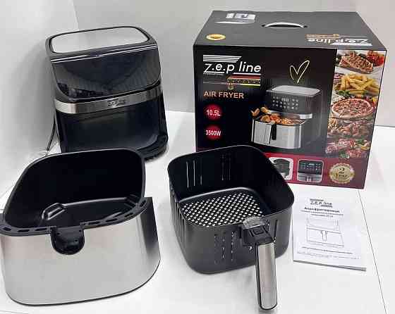 Аэрофритюрница Гриль: Zeplin-109 с сенсорным управлением , 10.5 л. 3500ВТ. Киев