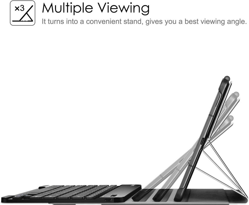 Чехол-клавиатура FINTIE для Samsung Galaxy Tab S6 Lite 10.4 2024/2022/2020 съемная Bluetooth клавиатура UK Киев - изображение 8