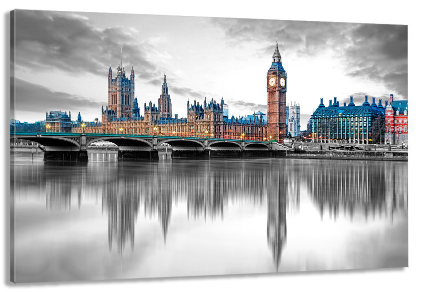 Картина холст в гостиную / спальню Велика Британія    MLP_199 60x100 см Киев - изображение 1