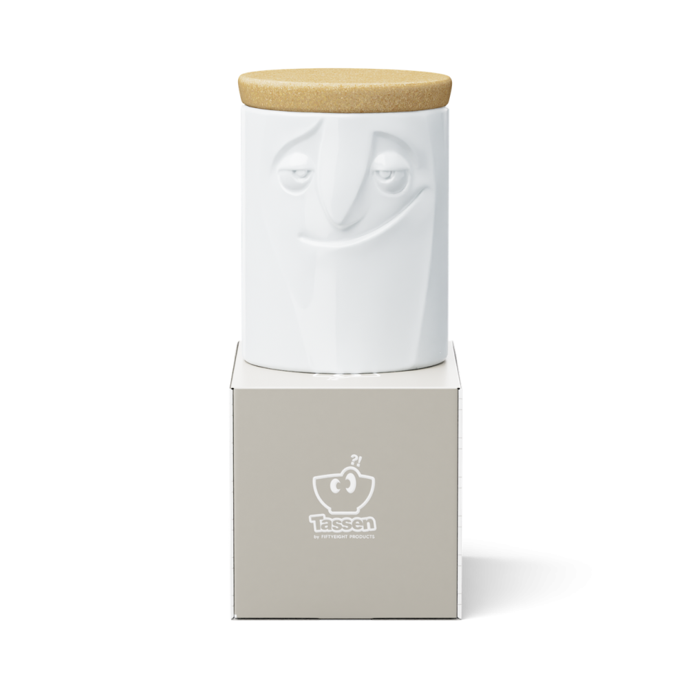 Банка для зберігання Tassen Charming (1700 мл), білий, порцеляна Рівне - фото 3