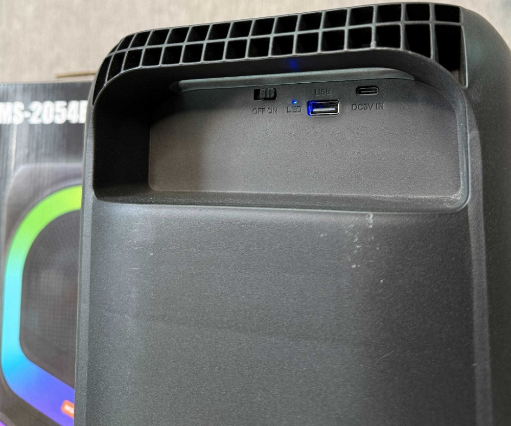 Портативная колонка-чемодан MS‑2054BT 50 Вт с Bluetooth, FM, USB/SD. Харьков - изображение 3