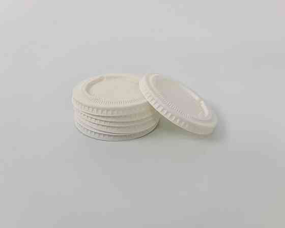 Крышка биоразлагаемая для стакана (соусника) 110 мл (кукурузный крахмал) (50 шт) Харьков