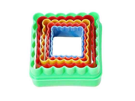 Форма для печива 7х3,5см фігурна Square 5шт/уп R97323 ТМ STENSON Київ