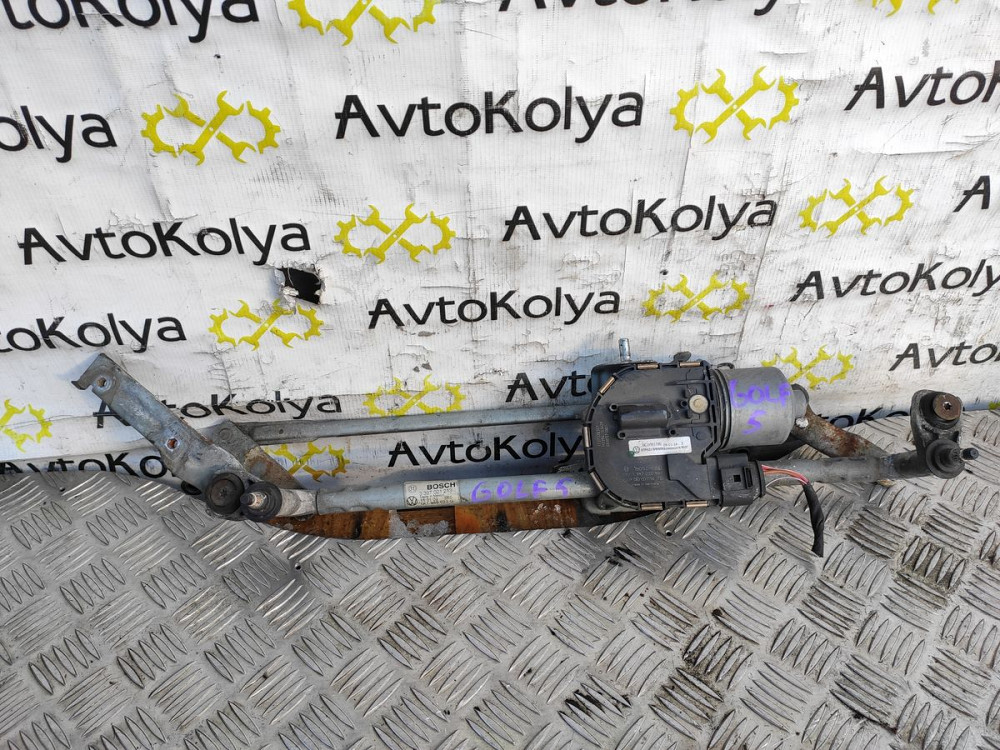 Трапеція двірників з моторчиком VW Golf V 2003-2008 (1K1955023G) Ковель - фото 3