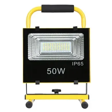 Прожектор аккумуляторный светодиодный (SMD), переносной, 50W, 3.2V, 5000mAh, IP65 Полтава