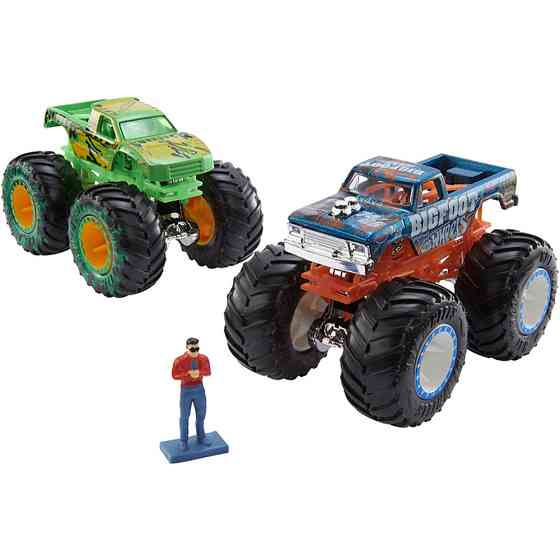 Набір ігровий Hot Wheels Гонки титанів серії Monster Trucks (HGV12) Чернігів