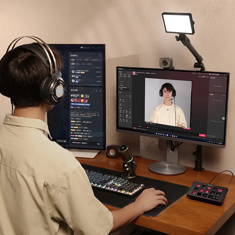 Контролер для стриму візуальна клавіатура/панель/хаб Stream Deck Dock Ulanzi D200H SBR Киев - изображение 10