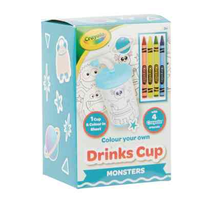 Набор для творчества Crayola Стаканчик-раскраска Монстры С карандашами (15765-A) Винница