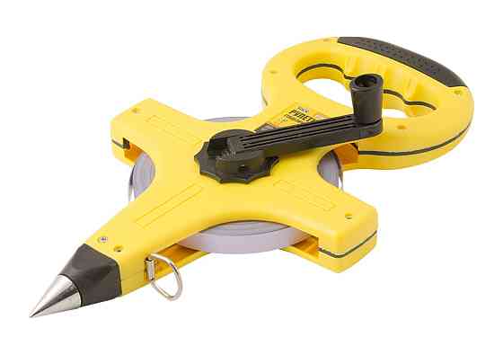 Рулетка геодезична MASTERTOOL 50 м×13 мм сталеве полотно 67-5013 Коломия