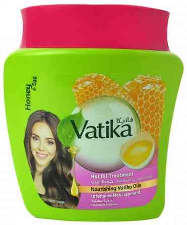 Маска для волосся "Харчування" збагачена яєчними білками Dabur Vatika Naturals Egg Protein 500мл. Київ