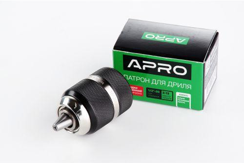 Патрон для дриля швидкозатискний 1/2-20, 2,0-13 мм APRO Рівне - фото 1