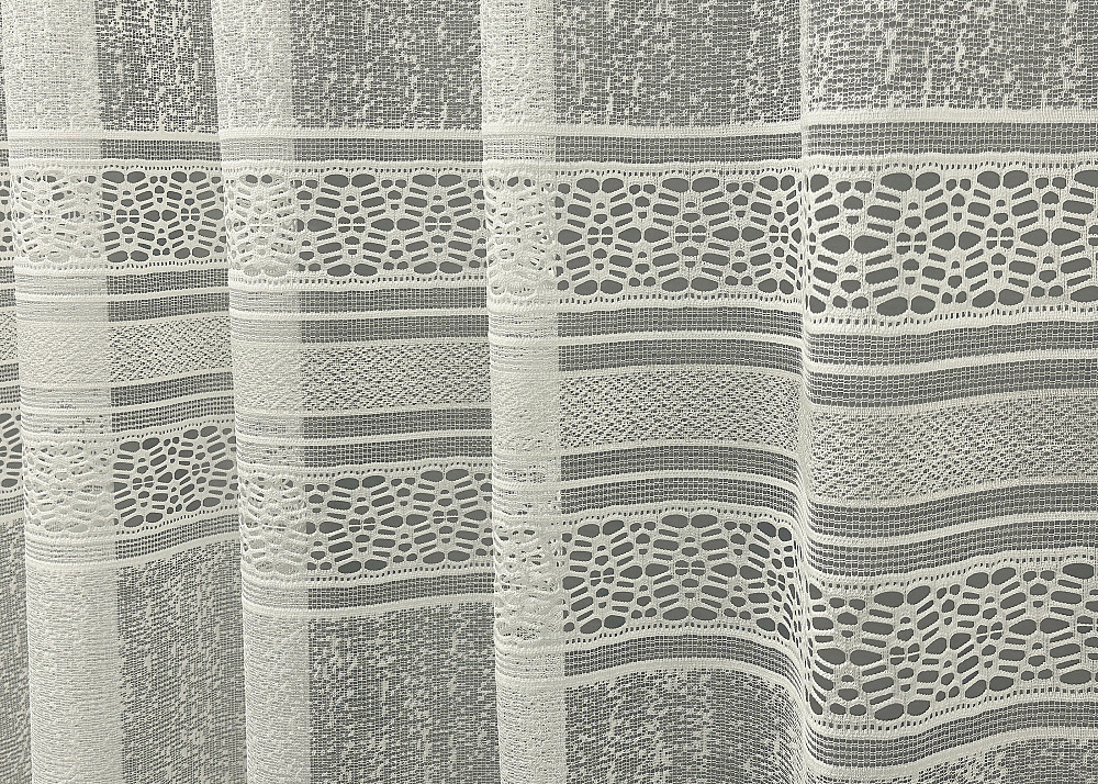 Тюль жакард, колекція "Bari" колір кремовий 1548т Київ - фото 3