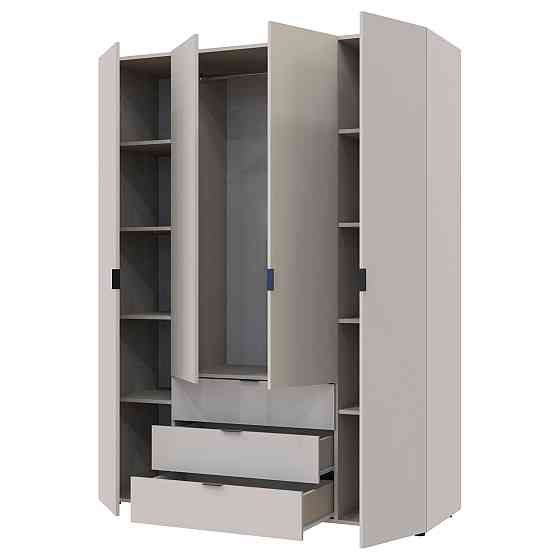 Шкаф распашной для одежды Doros Гелар 155х49,5х203,4 см Кашемир (DRS-011168) Львов