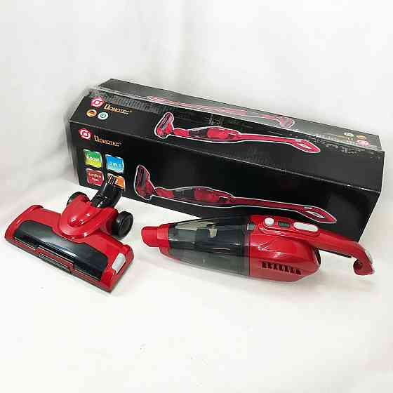 Ручний вертикальний пилосос без мішка Domotec, Потужний ручний вертикальний пилосос IU-72 Івано-Франківськ