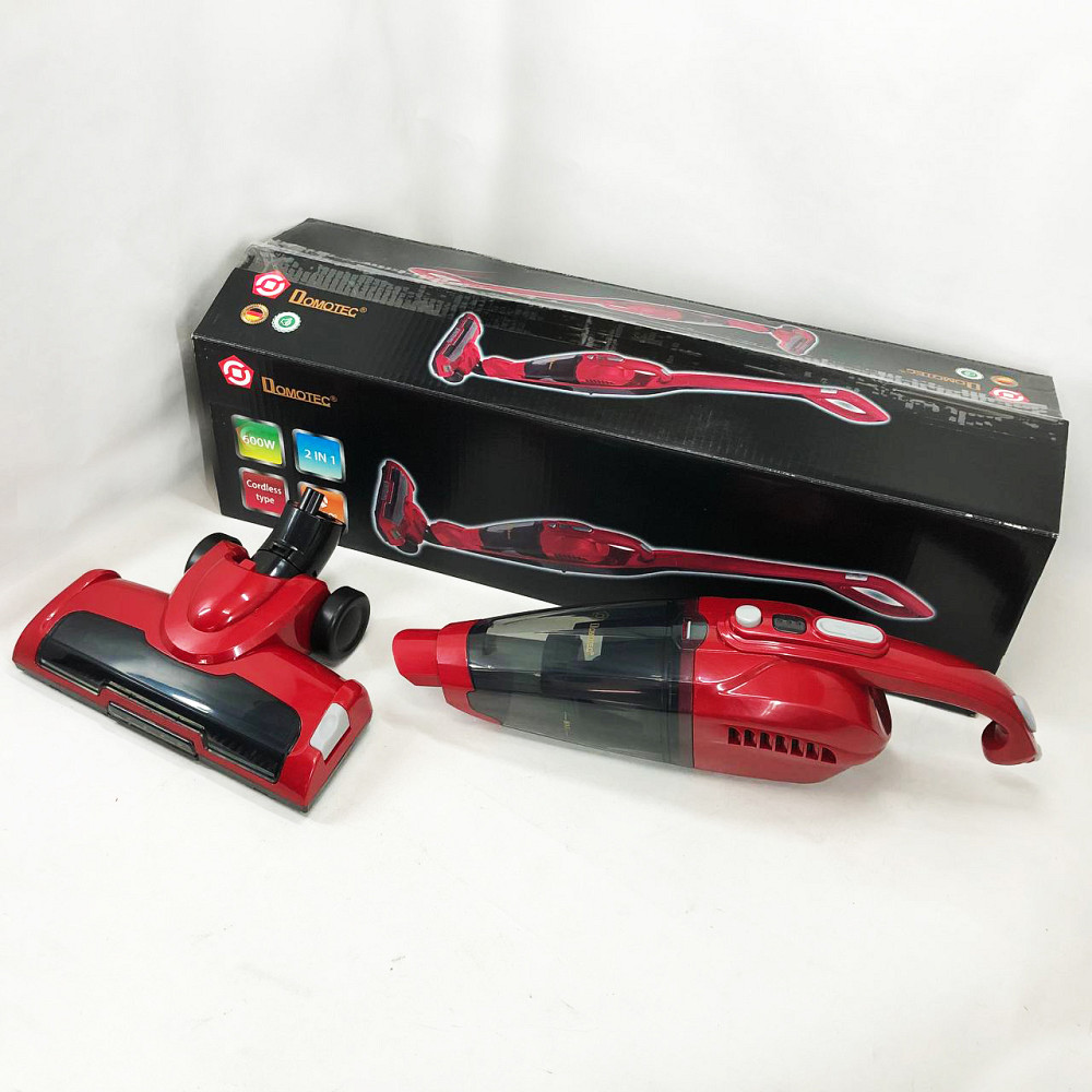 Ручний вертикальний пилосос без мішка Domotec, Потужний ручний вертикальний пилосос IU-72 Івано-Франківськ - фото 3