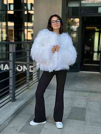 Шуба женская из ламы Белый 50/52 Харьков