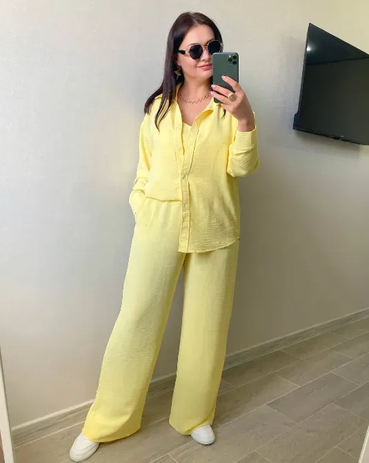 Костюм Трійка — сорочка, майка та штани, які легко носити разом або окремо. Одеса - фото 7