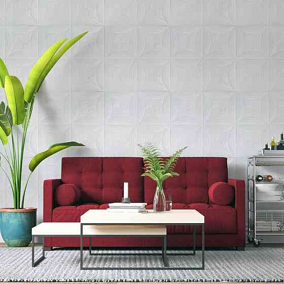 Панель 3D 700х700х6мм Белый SW-00001959 Днепр