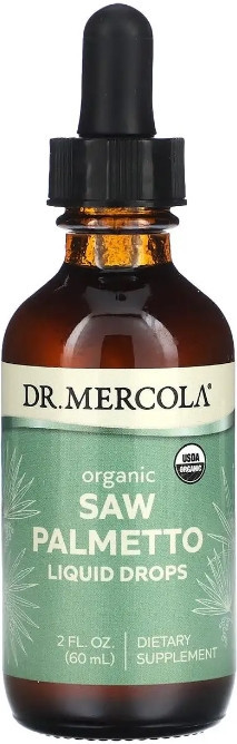 Со пальметто для чоловіків Dr. Mercola Saw Palmetto 60 мл Київ - фото 1