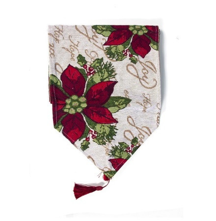 Скатертина новорічна доріжка 160 на 33 см різнобарвний Київ - фото 4